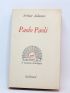 ADAMOV : Paolo Paoli - Libro autografato, Prima edizione - Edition-Originale.com