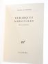 ALECHINSKY : Remarques marginales - Autographe, Edition Originale - Edition-Originale.com