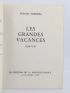 AMBRIERE : Les grandes Vacances 1939-1945 - Signed book, First edition - Edition-Originale.com