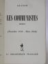 ARAGON : Les communistes (Novembre 1939 - Mars 1940) - First edition - Edition-Originale.com