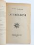 BACHELARD : Lautréamont - Autographe, Edition Originale - Edition-Originale.com