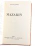 BAILLY : Mazarin - Erste Ausgabe - Edition-Originale.com
