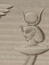DESCRIPTION DE L'EGYPTE.  Ile de Philae. Sculptures des deux pylônes, Bas-relief du temple de l'ouest, Bas-reliefs du grand temple, Inscriptions hiéroglyphiques. (ANTIQUITES, volume I, planche 12) - Prima edizione - Edition-Originale.com
