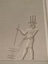 DESCRIPTION DE L'EGYPTE.  Ile de Philae. Sculptures des deux pylônes, Bas-relief du temple de l'ouest, Bas-reliefs du grand temple, Inscriptions hiéroglyphiques. (ANTIQUITES, volume I, planche 12) - Prima edizione - Edition-Originale.com