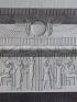 DESCRIPTION DE L'EGYPTE.  Koum Omboû (Ombos). Bas-reliefs du petit temple. Coeffures symboliques. Bas-reliefs des grottes de Selseleh. (ANTIQUITES, volume I, planche 45) - Prima edizione - Edition-Originale.com