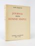BARJAVEL : Journal d'un homme simple - Edition Originale - Edition-Originale.com