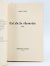 BAZIN : Cri de la chouette - First edition - Edition-Originale.com