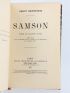 BERNSTEIN : Samson - Prima edizione - Edition-Originale.com