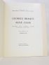 CHAPON : Georges Braque. - René Char. - Manuscrits - livres - documents - estampes. Edition illustrée de 