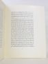 CHAPON : Georges Braque. - René Char. - Manuscrits - livres - documents - estampes. Edition illustrée de 
