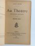 BLUM : Au Théâtre (Deuxième série) - Signiert, Erste Ausgabe - Edition-Originale.com