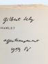 BONNEFOY : Hamlet suivi d'une Idée de la Traduction - Libro autografato, Prima edizione - Edition-Originale.com