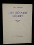 BONNEFOY : Hier régnant désert - Signed book, First edition - Edition-Originale.com