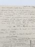 BOURDELLE : Lettre autographe signée adressée à Carlo Rim concernant le projet de réalisation d'une statue d'Honoré Daumier initiée par le père de Carlo Rim : 