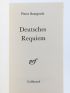 BOURGEADE : Deutsches requiem - Autographe, Edition Originale - Edition-Originale.com