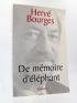 BOURGES : De mémoire d'éléphant - Signed book, First edition - Edition-Originale.com