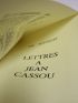 BOUSQUET : Lettres à Jean Cassou - Edition Originale - Edition-Originale.com
