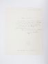 BRETON : Lettre autographe datée et signée à propos d'un règlement qu'il vient de recevoir pour une de ses contributions chez Jean-Jacques Pauvert - Signiert, Erste Ausgabe - Edition-Originale.com