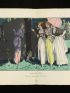 L'indiscrète. Robes de garden-party de Chéruit. (La Gazette du Bon ton, n°6. Juin 1914  - Planche 59: ) - First edition - Edition-Originale.com