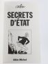 CABU : Secrets d'Etat - Libro autografato, Prima edizione - Edition-Originale.com
