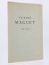 CAMUS : Richard Maguet 1896-1940 - Edition Originale - Edition-Originale.com