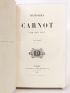 CARNOT : Mémoires sur Carnot par son fils - First edition - Edition-Originale.com