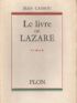 CASSOU : Le livre de Lazare - Erste Ausgabe - Edition-Originale.com