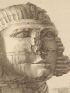 DESCRIPTION DE L'EGYPTE.  Pyramides de Memphis. Vue du Sphinx et de la grande pyramide, prise du sud-est. (ANTIQUITES, volume V, planche 11) - First edition - Edition-Originale.com
