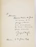 CHAPIRO : Der Arme Villon - Signed book, First edition - Edition-Originale.com