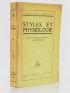 CHASSE : Styles et physiologie. Petite histoire naturelle des écrivains - Autographe, Edition Originale - Edition-Originale.com