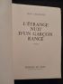 CHATENET : L'étrange nuit d'un garçon rangé - Signed book, First edition - Edition-Originale.com