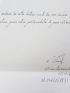 CHENG : Lettre autographe signée à propos d'un article que Georges Raillard entend écrire sur l'oeuvre de François Cheng - Autographe, Edition Originale - Edition-Originale.com