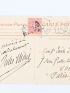 CHERET : Carte postale autographe signée adressée à Emile Straus - Signed book, First edition - Edition-Originale.com