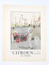 La Citroën et les sports. Le Tennis (Publicité, La Gazette du Bon ton, 1922 n°6) - First edition - Edition-Originale.com