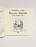 CLEMENT : Chansons du peuple - Signed book, First edition - Edition-Originale.com
