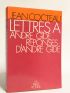 COCTEAU : Lettres à André Gide avec quelques réponses d'André Gide - Signed book, First edition - Edition-Originale.com