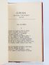 COCTEAU : Opéra - Oeuvres poétiques 1925-1927 - Prima edizione - Edition-Originale.com