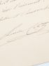 COLET : Manuscrit autographe : « Le Vrai Beau », un poème d'amour contrarié de Louise Colet à Gustave Flaubert avec un vers inédit - Signed book, First edition - Edition-Originale.com