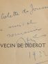COLETTE : Le clavecin de Diderot - Exemplaire de Colette - Signiert, Erste Ausgabe - Edition-Originale.com