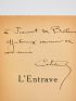 COLETTE : L'entrave - Autographe, Edition Originale - Edition-Originale.com