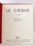 COLLECTIF : Le cirque vu par Paul Colin - Edition Originale - Edition-Originale.com