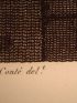 DESCRIPTION DE L'EGYPTE.  Arts et métiers. Le Faiseur de nattes, Le Faiseur de couffes. (ETAT MODERNE, volume II, planche XX) - Edition Originale - Edition-Originale.com