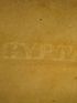DESCRIPTION DE L'EGYPTE.  Arts et métiers. Le Teinturier, Le Cordier. (ETAT MODERNE, volume II, planche XVI) - Edition Originale - Edition-Originale.com