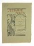 Couverture de L'Estampe Moderne n°10 février 1898 - Erste Ausgabe - Edition-Originale.com