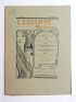 Couverture de L'Estampe Moderne n°19 novembre 1898 - Edition Originale - Edition-Originale.com