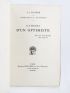 DALSEME : Sornettes & Rapsodies - Cahiers d'un optimiste - Autographe, Edition Originale - Edition-Originale.com