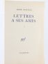DAUMAL : Lettres à ses amis, 1 - First edition - Edition-Originale.com