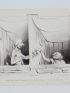 DAUMIER : Lithographie originale en noir et blanc - Les baigneurs - 