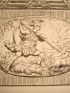 La Fontaine, fables, Le fermier, le chien et le renard. Gravure originale à l'Eau Forte sur papier Vergé - Edition Originale - Edition-Originale.com