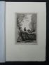 La Fontaine, Fables, Le Lion devenu vieux. Eau forte originale sur papier Vergé - First edition - Edition-Originale.com